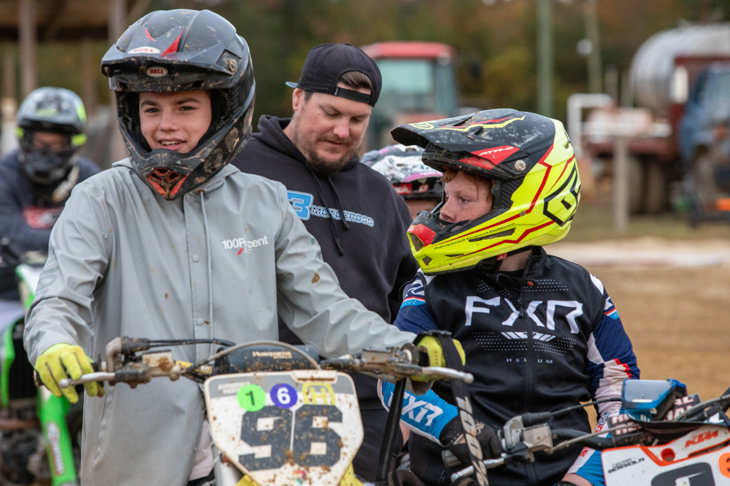 Young riders at ECMX